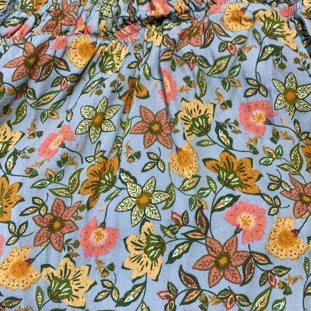 Olivaceous Floral Cottagecore Maxi Dress Size Medium - Picture 7 of 9